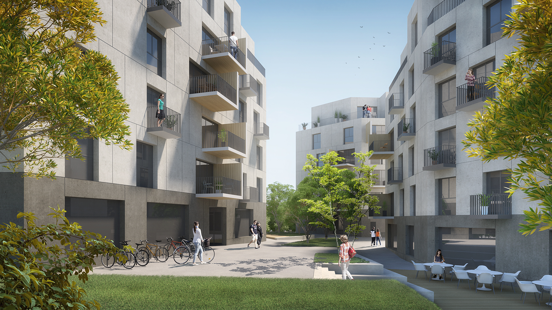 Architram – Immeubles à affectation mixte Chêne 17–19