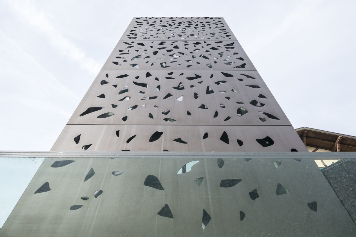 Architram – Ascenseur et passerelle du funiculaire