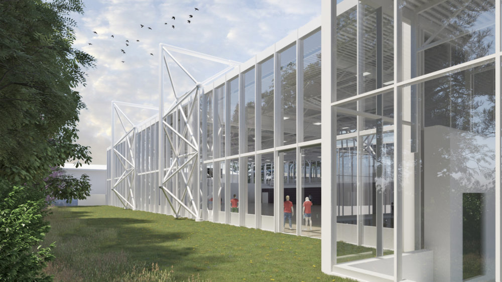Architram – Rénovation du Centre Sportif du Rocher