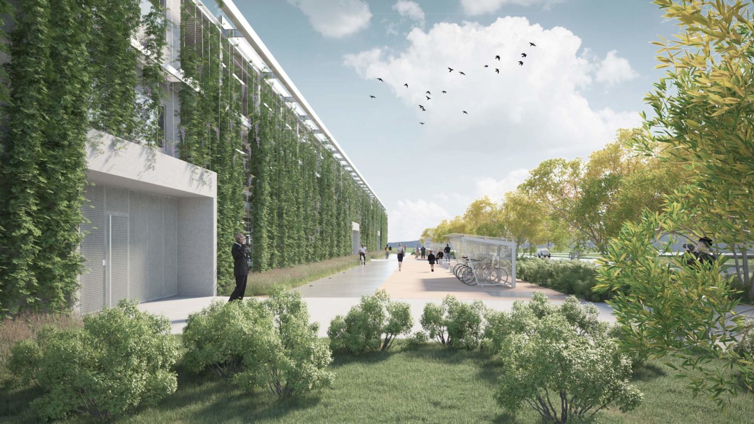 Architram – Parking mutualisé du Parc Scientifique et Technologique
